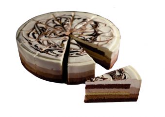 Торт Шоколадная трилогия Bindi 1,2 кг/12 порций, Италия