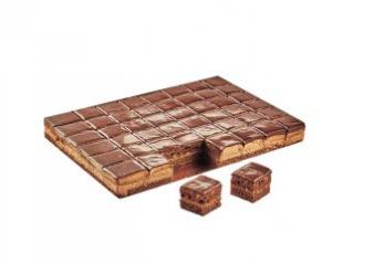 Торт-птифур Шоколадное зеркало Кристоф 2 кг/70 порций